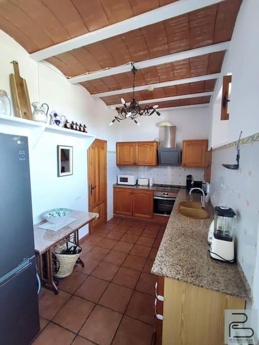 Casa Can Lluc Con Piscina, Jardin Y Vista Al Campo Sant Miquel de Balansat Exterior foto
