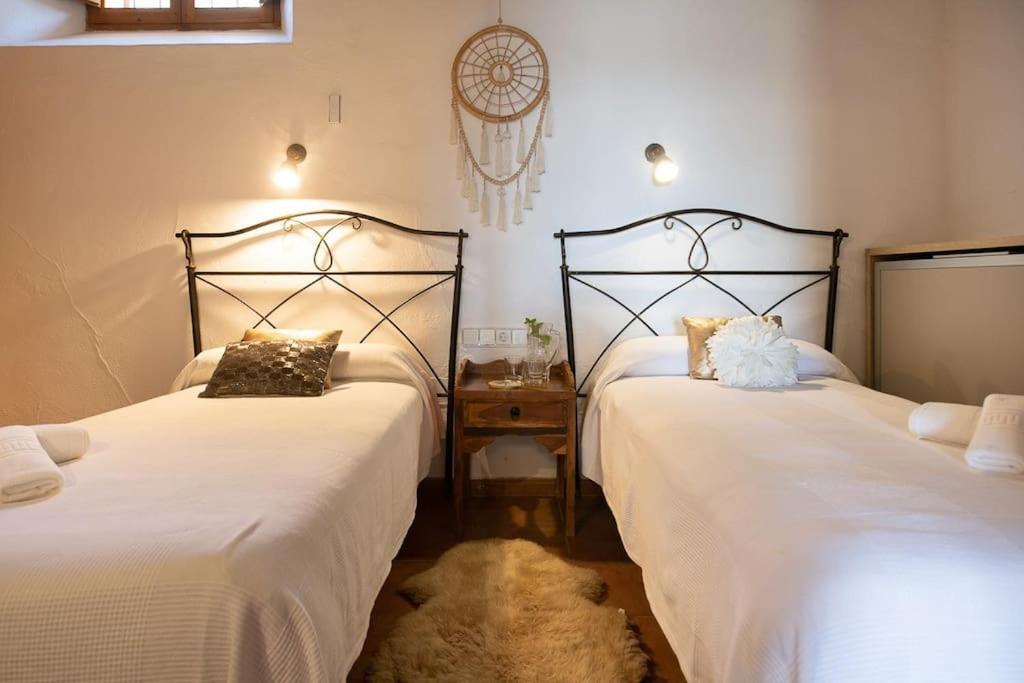 Casa Can Lluc Con Piscina, Jardin Y Vista Al Campo Sant Miquel de Balansat Exterior foto