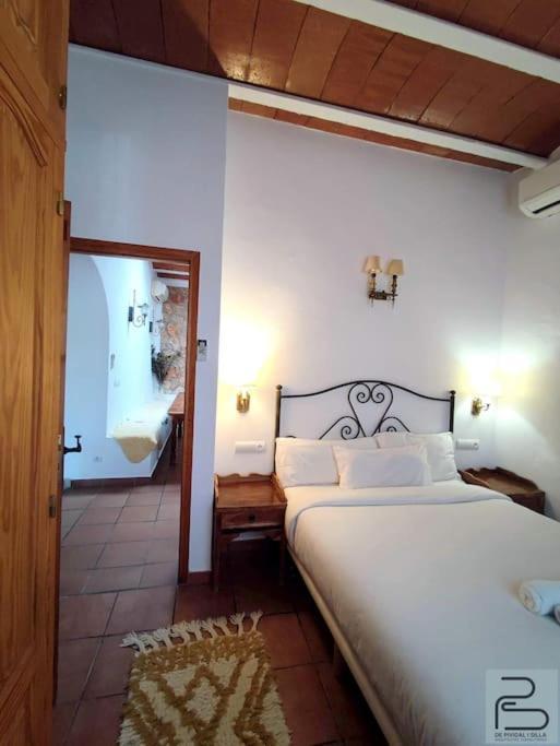 Casa Can Lluc Con Piscina, Jardin Y Vista Al Campo Sant Miquel de Balansat Exterior foto