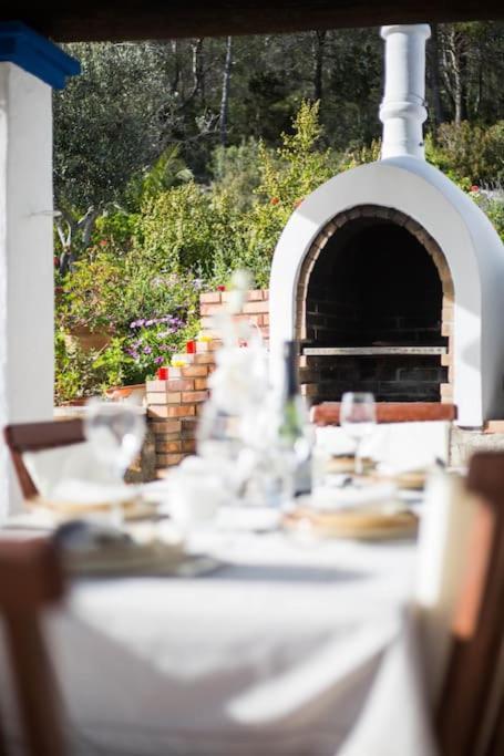Casa Can Lluc Con Piscina, Jardin Y Vista Al Campo Sant Miquel de Balansat Exterior foto