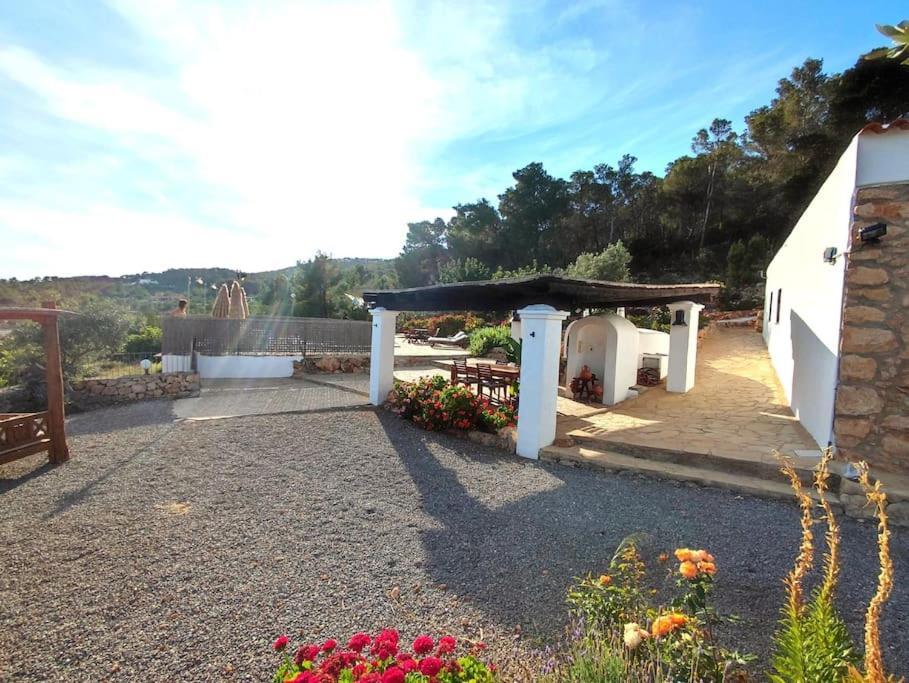 Casa Can Lluc Con Piscina, Jardin Y Vista Al Campo Sant Miquel de Balansat Exterior foto