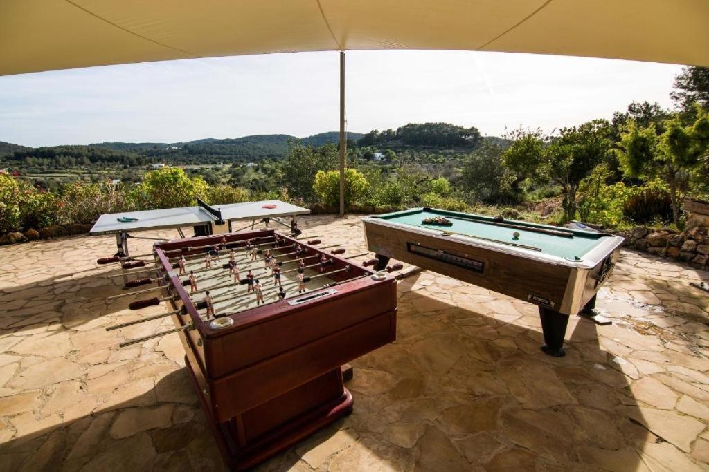 Casa Can Lluc Con Piscina, Jardin Y Vista Al Campo Sant Miquel de Balansat Exterior foto