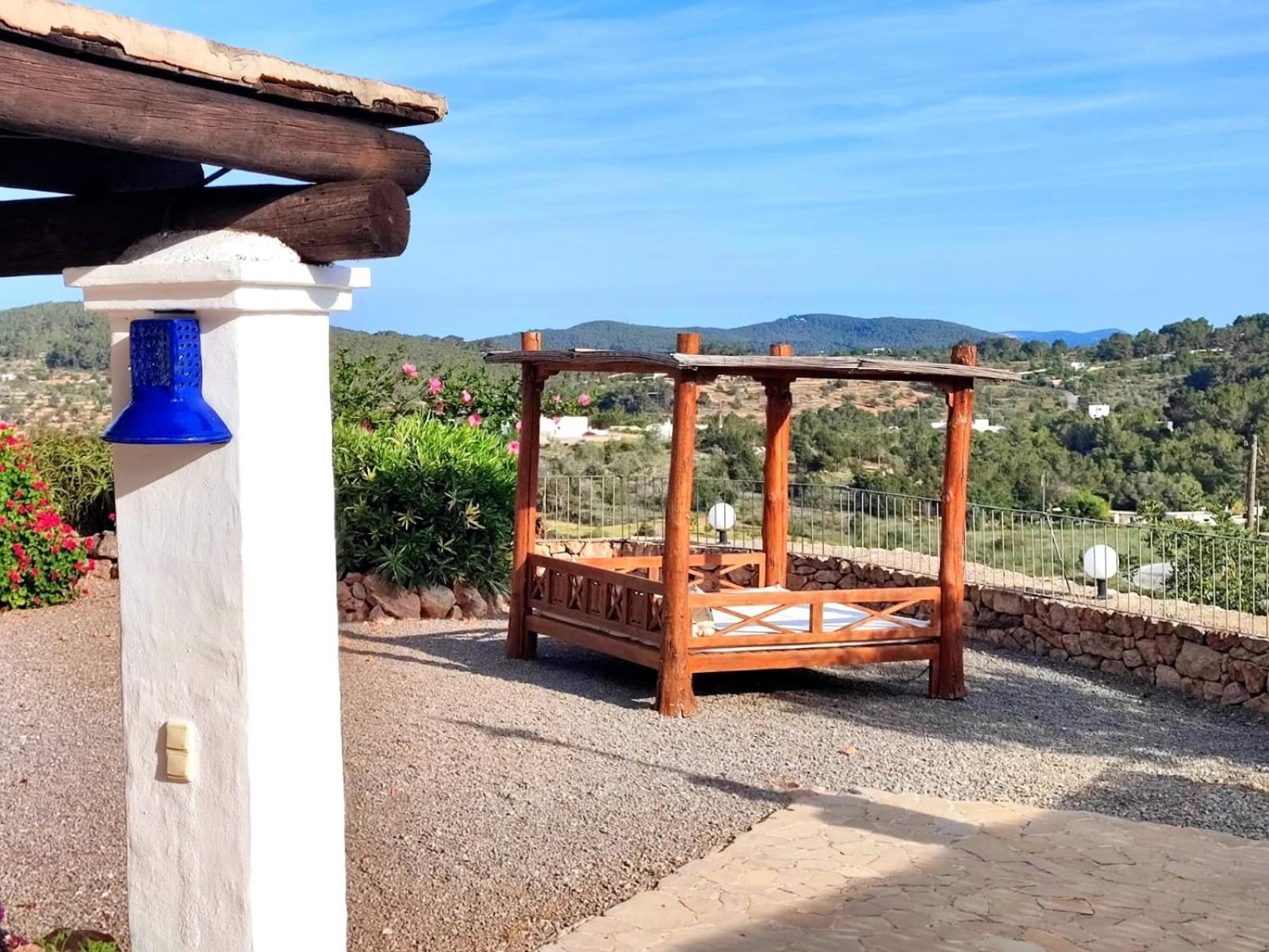 Casa Can Lluc Con Piscina, Jardin Y Vista Al Campo Sant Miquel de Balansat Exterior foto