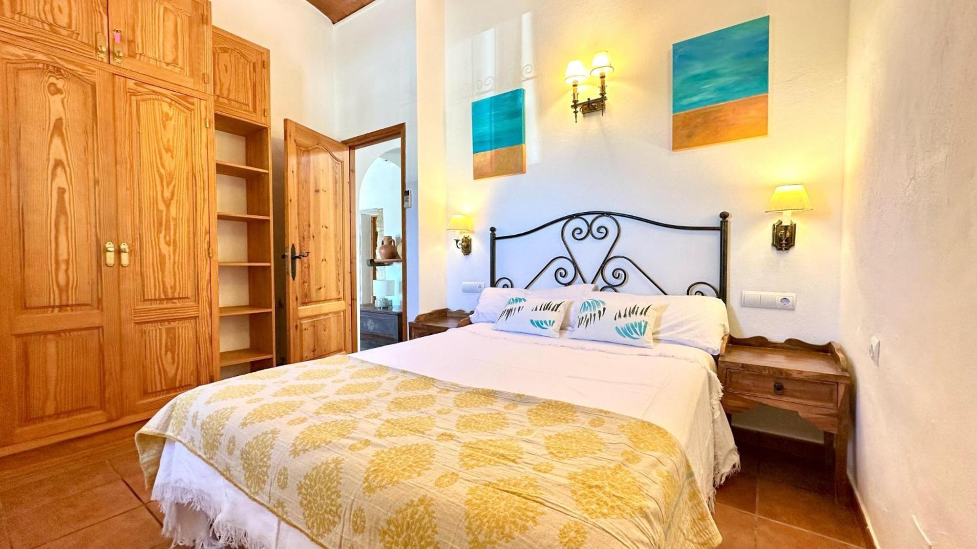 Casa Can Lluc Con Piscina, Jardin Y Vista Al Campo Sant Miquel de Balansat Exterior foto